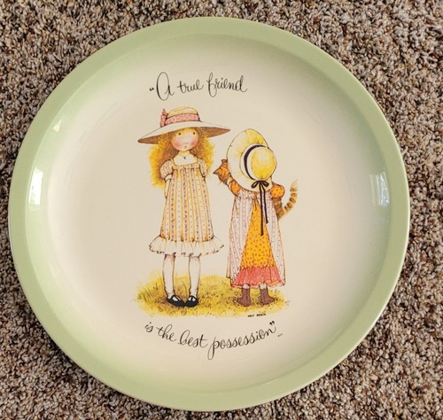 Holly hobby collector plate a - plate, "a