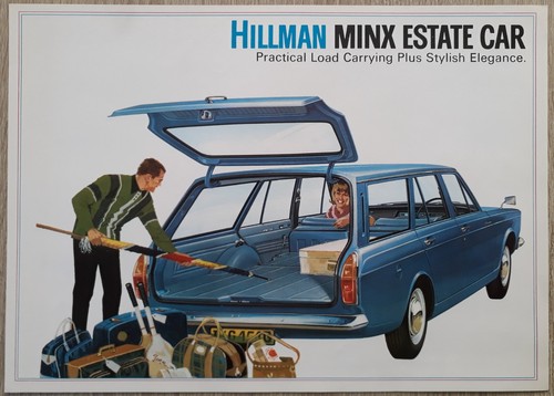 Hillman minx estate - estate, car
