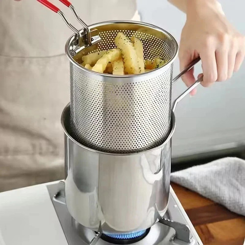 Deep frying pot kitchen fryer - pot,