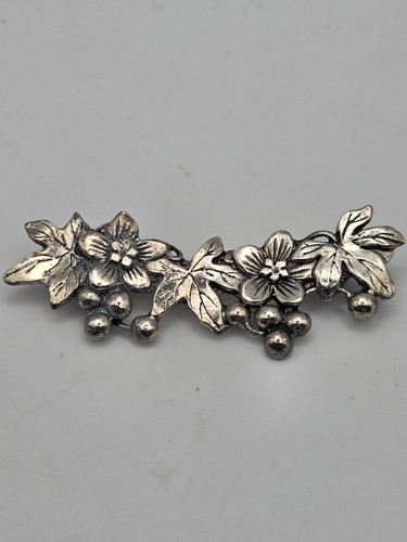 Vintage silver tone - , signed
