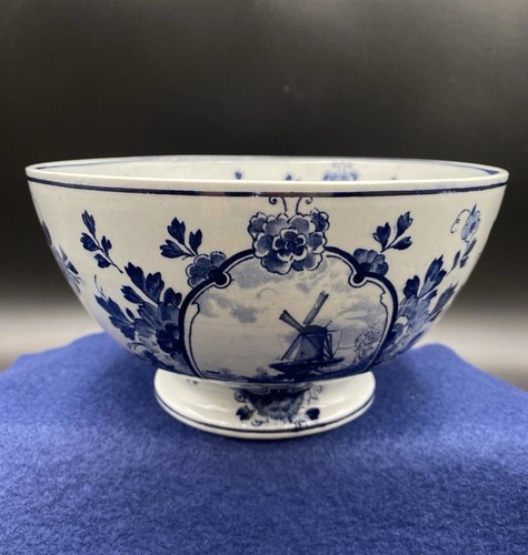 Delft blue and white - blue,