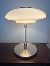 Ikea TÄLLBYN Table lamp nickel-plated/opal white glass 40cm DISCONTINUED