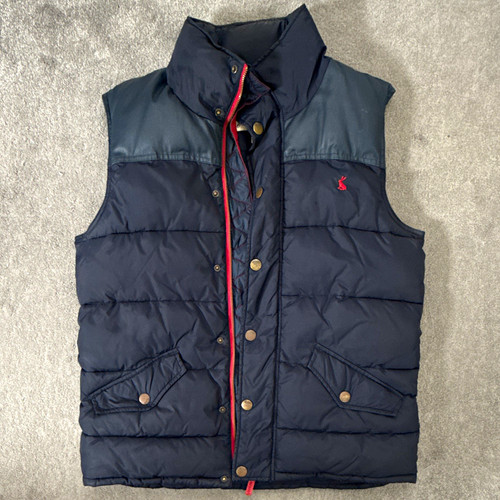 Joules navy padded - padded, quilted