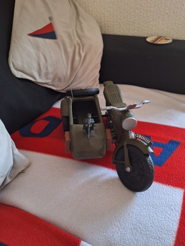 Vintage action man motorcycle - vintage,