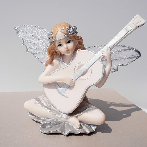 Guitar angel statue - guitar, desktop