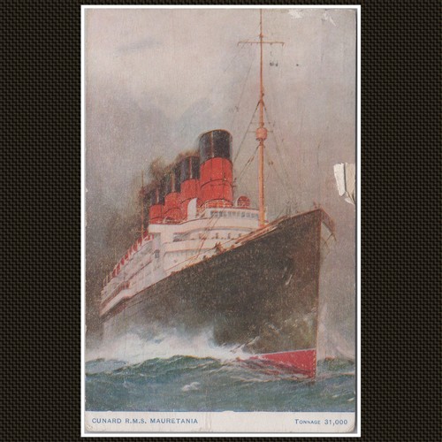 Cunard rms mauretania - rms,