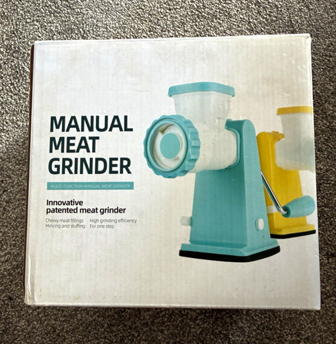 Manual meat grinder plastic - manual,