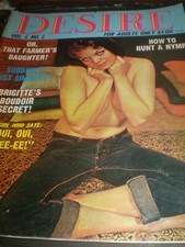 1962 vintage glamour magazine DESIRE VOL 1 N0 1  62 pages