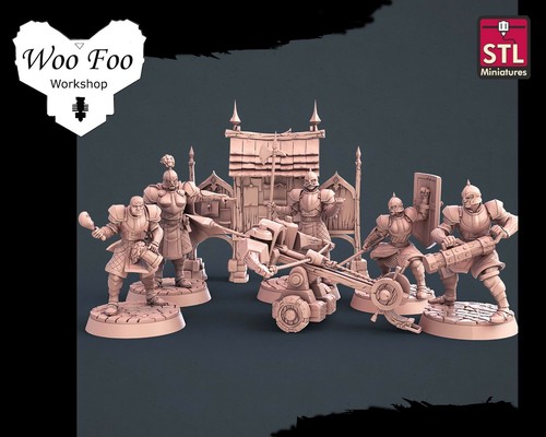 City guards set - city,