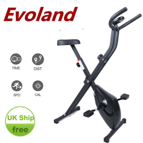 Folding exercise bike fitness - exercise,