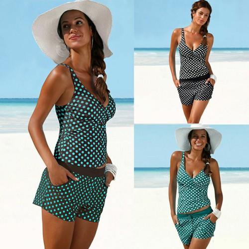 Lady polka dot - dot, tankini