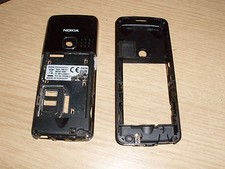 Genuine Original Nokia 6301 6300 Black Rear Chassis Fascia Back Housing Grade B 