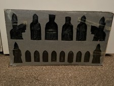 Vintage 1995 The Lewis Chess Set The British Museum Black & White Rare -No Board
