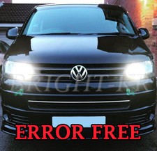 Fits VW Transporter T5 T6 XENON COOL WHITE Daytime Running DRL LED LIGHT BULBS