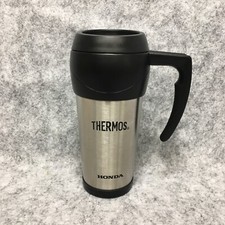 Genuine Thermos Honda Insulated Travel Mug Stainless Steel Tea Coffee Car Bike