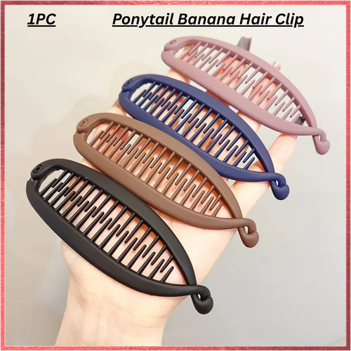 Banana clips for thick thin - banana,