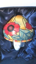 Old Tupton Ware Hand-Painted Ceramic Night Light – Art floral design