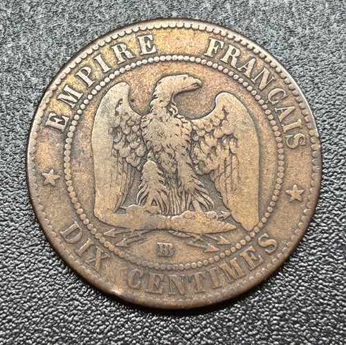1854 france 10 centimes - france,