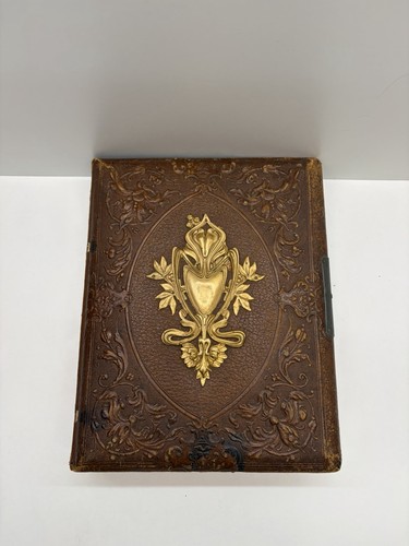 Antique victorian photo album - antique,