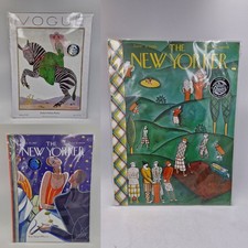 Retro New Yorker & Vogue Cover