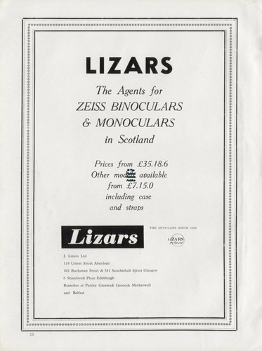 Original 1962 advert for