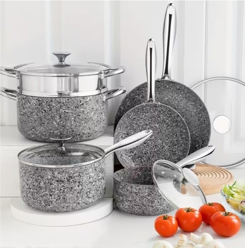 Stone cookware set piece - stone,