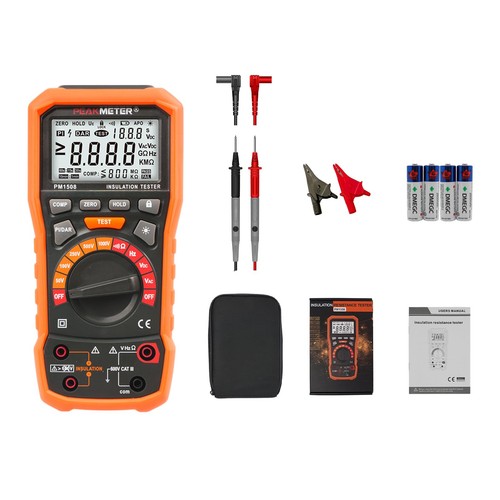 Digital megohmmeter insulation - digital,