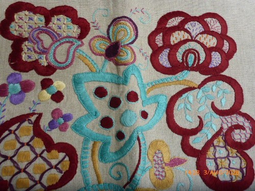 Vintage hand embroidered - vintage,