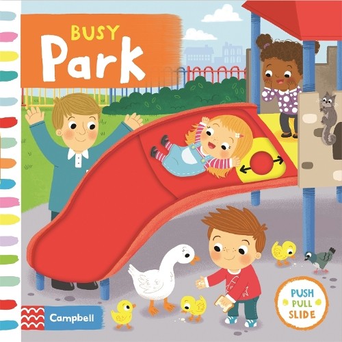 Busy park by - park, books)