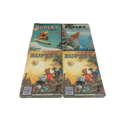 Rupert bear annual books - books, x4