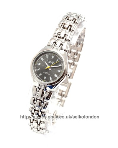 Omax ladies black dial - ladies,