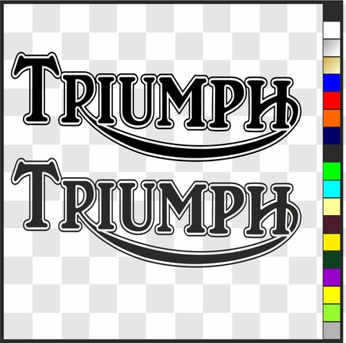 Triumph decals stickers 2 - triumph,