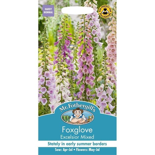 Fothergills foxglove seeds - mr,