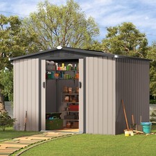 Outdoor Metal Storage Shed