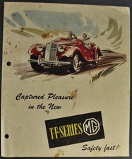 1954 MG TF Roadster Sales