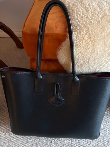 Longchamp large tote bag black - tote,