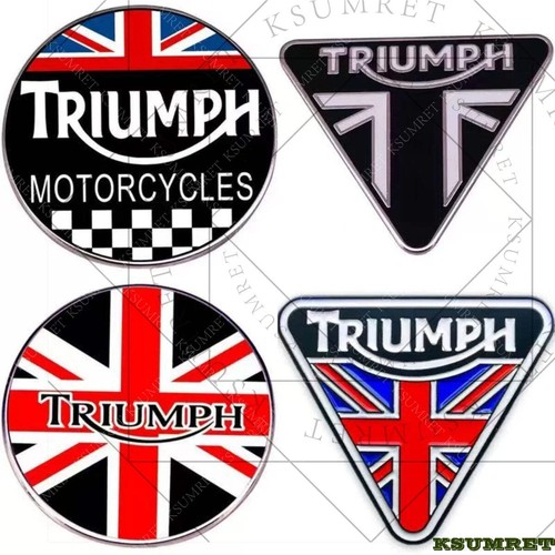 Triumph enamel pin - enamel, badge