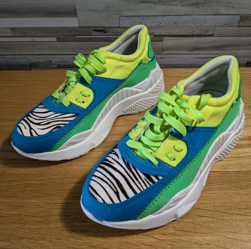 Jeffrey campbell neon zebra - jeffrey,