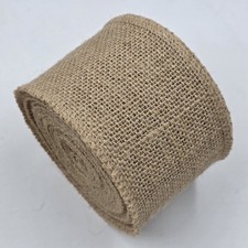 Natural Jute Hessian 8cm