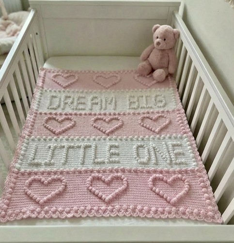 Crochet baby dream big little - crochet,