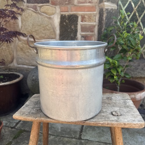 Vintage farm pail bucket - pail,