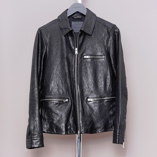 All saints leather jacket - all,