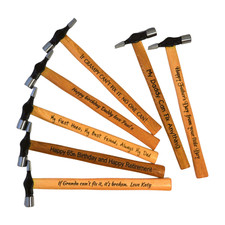 Engraved Personalised Hammer Christmas Gift Birthday Grandad DAD Tool Father
