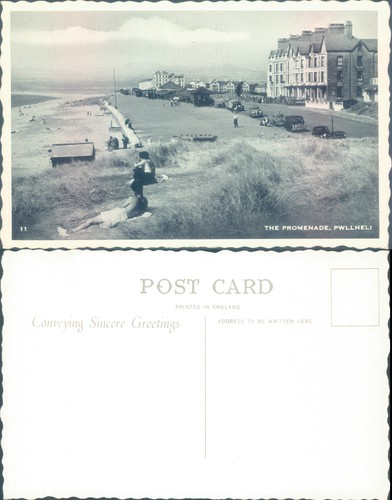 The promenade pwllheli - the,
