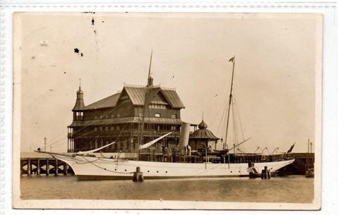 Picture postcard steam - postcard, a