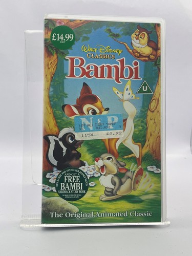Walt disney bambi vhs tape - disney,