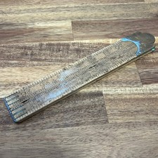 Vintage Folding Ruler Boxwood