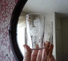 Queen Victoria Portrait Glass