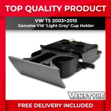 FITS VW T5 TRANSPORTER GENUINE FRONT ASHTRAY CUP DRINKS HOLDER REPLACEMENT OE