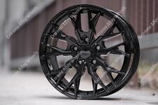 18" Black Gtx Alloy Wheels Fit